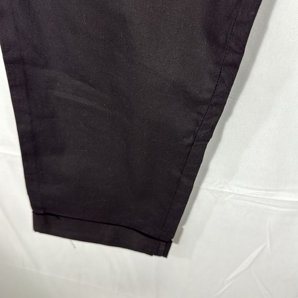 Ponny Tail Belted Black Women’s Trousers Size XL - Picture 5 of 9